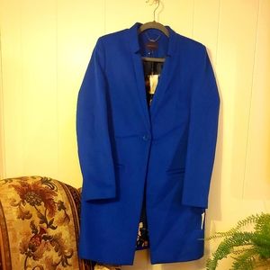 Amaryllis coat - royal blue, medium